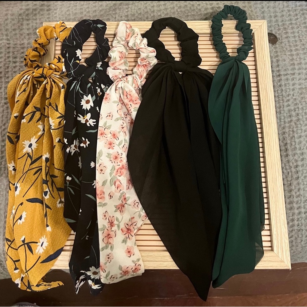 Long hair scrunchies